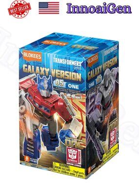 Blokees Transformers One Galaxy Version 05 Model Figure Optimus Megatron NEW